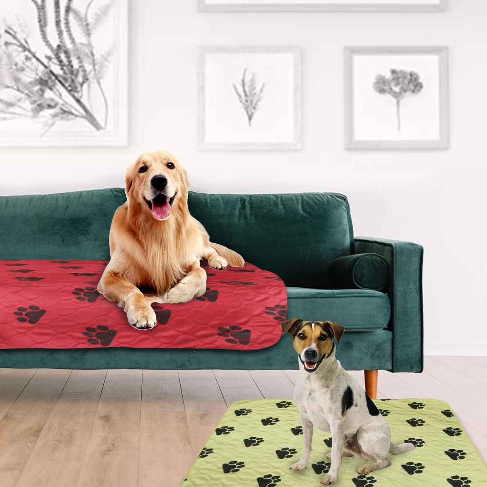 Коврик для мочи собак водонепроницаемый многоцветный коврик домашних животных