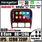 Мультимедийный проигрыватель для Mercedes Benz, стерео-система на Android 11, с GPS, для Mercedes Benz S Class, W220, S280, S320, S350, S400, S430, S500, S600, S55, AMG