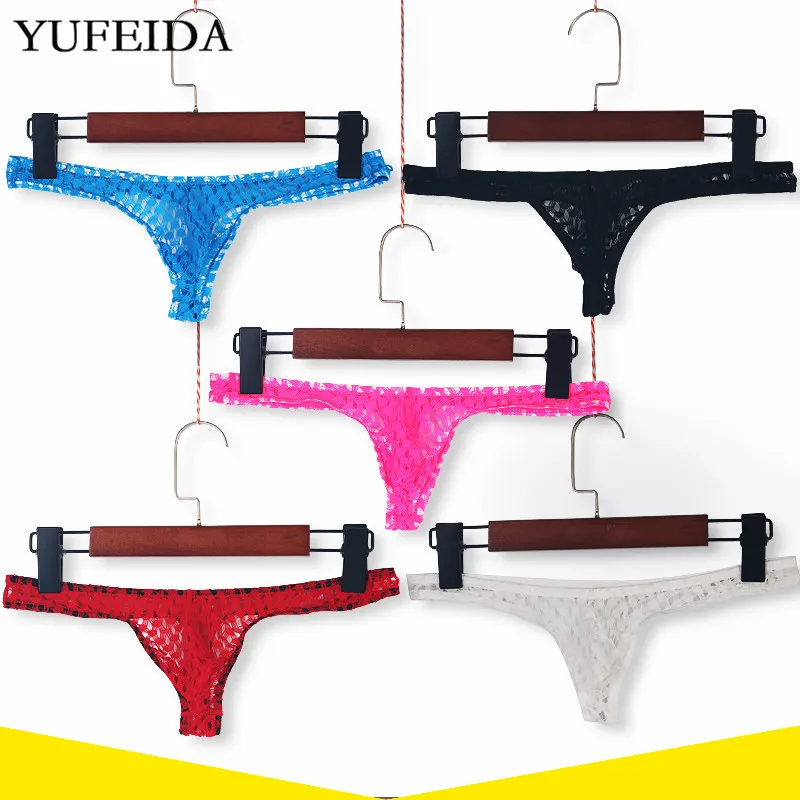 Сексуальные мужские стринги нижнее белье трусы для геев Мужские дышащие джоки