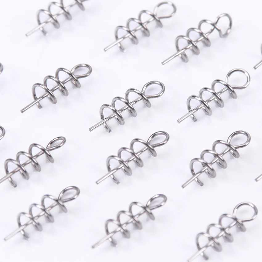 50 шт. пружинные Центрирующие штифты для мягкой приманки | Спорт и развлечения