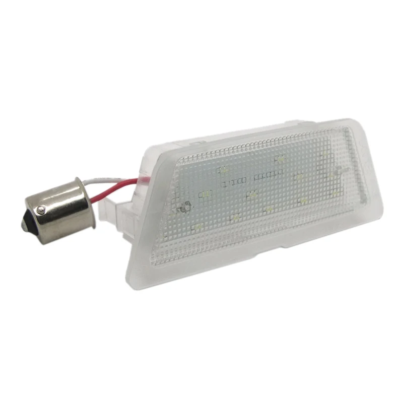 1X светодиодный Светодиодный номерной знак светильник для Защитные чехлы сидений