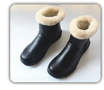 [DEAT] Round Toe Fur Spliced Personality Casual Velvet Shoes Women Short Snow Boots New Spring Autumn Fashion Tide 10E216