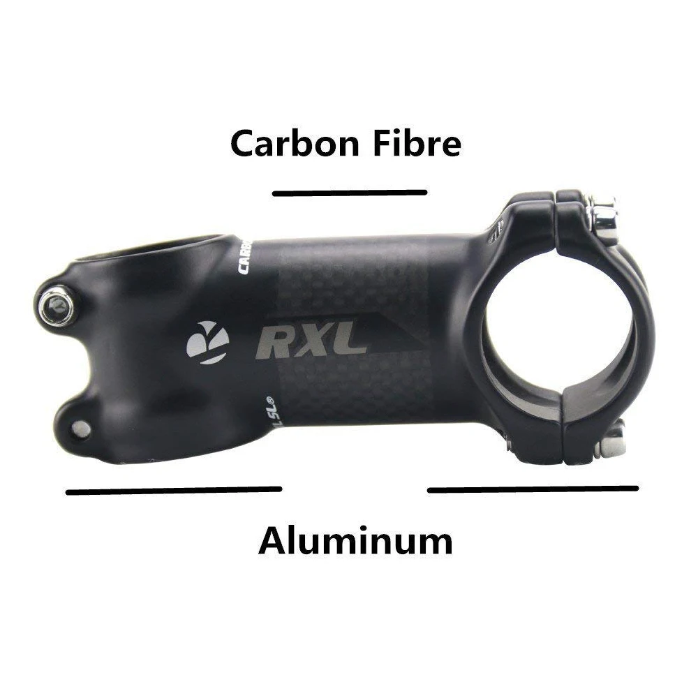 RXL SL 1 1/8 &quotАлюминиевый сплав посылка из углерода велосипед Stem 31 8*50/60/70/80/90/100/110/120 Mtb