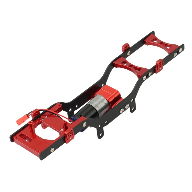 Metal 370 caja de cambios del Motor caja de engranajes para WPL C14 C24 B1 B24 B36 MN D90 D96 D99 MN98 MN99S RC Actualizaci&oacute;n de coche accesorios-2