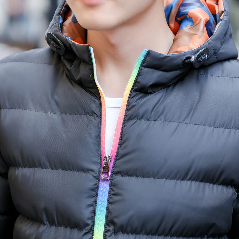 Пальто Студенческая зимняя Рабочая одежда куртка мужская Толстая теплая парка