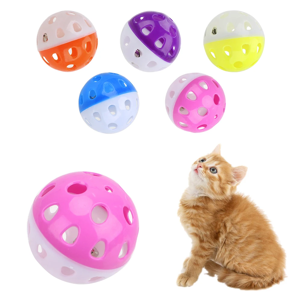 

Погремушка для жевания с колокольчиком, Интерактивная пластиковая игрушка для кошек с погремушкой и царапинами, игрушка для домашних живот...