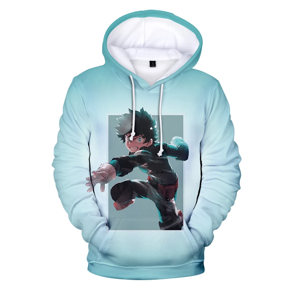 

3D Hoodies Print My Hero Academia Hoodie Men Women Sweatshirt Harajuku Fashion Tops Mens Hoodies 3D Pullover Casual Sweatshirts