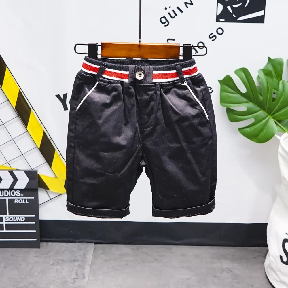 Шорты для мальчиков 2 6 лет модные повседневные штаны маленьких белые на лето|boys