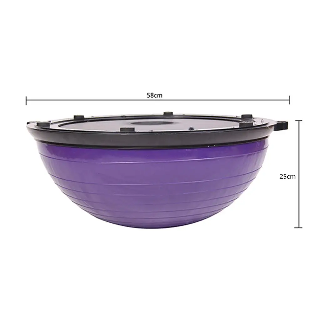 

Massage Point Yoga Semicircle Balance Hemisphere Yoga Ball PVC Fitness Ball Balance Training Device Pilates Fitness