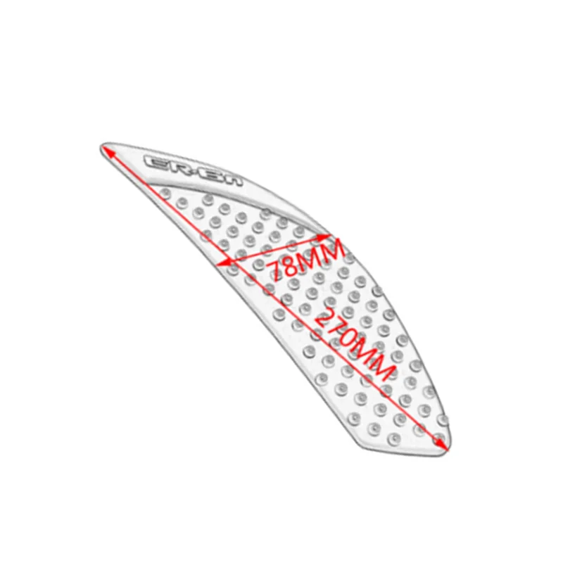 

For Kawasaki ER6N ER-6N 2006 2007 2008 2009 2010-2015 Protector Anti slip Tank Pad Sticker Gas Knee Grip Traction Side 3M Decal