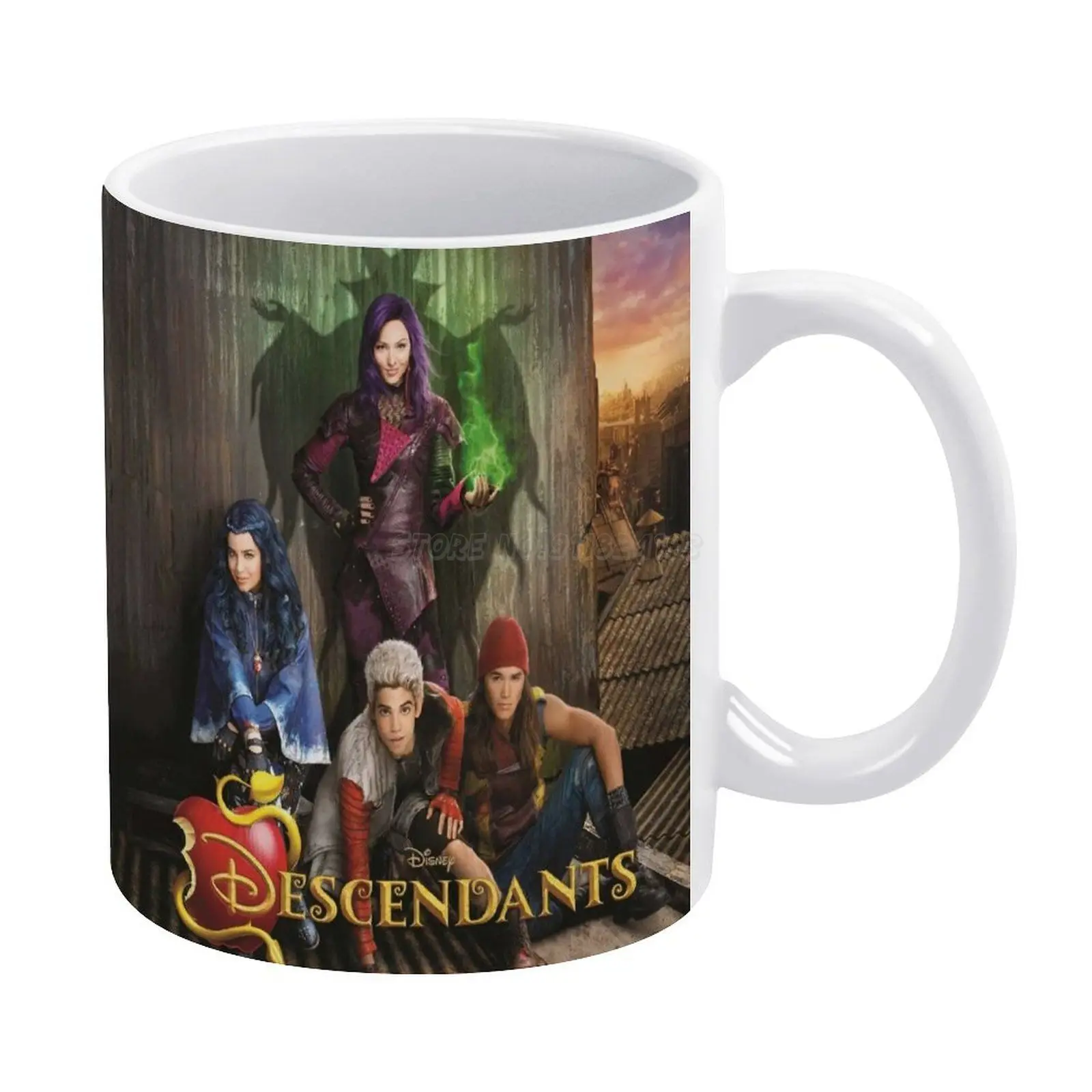 Потоки ТВ-шоу D3 белая кружка керамическая чайная чашка подарок на день рождения