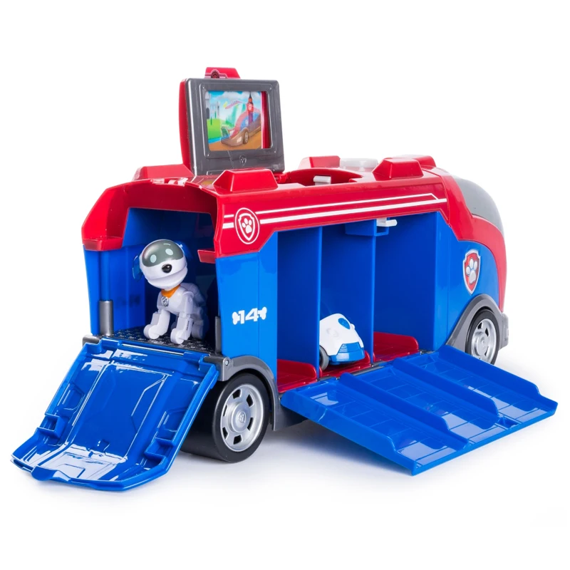 Paw Patrol спасательный автобус, собака, автомобиль, фигурки, набор игрушек, щенок, спасательный автомобиль, круизер штаба, смотровая башня, детская edcation игрушка в подарок