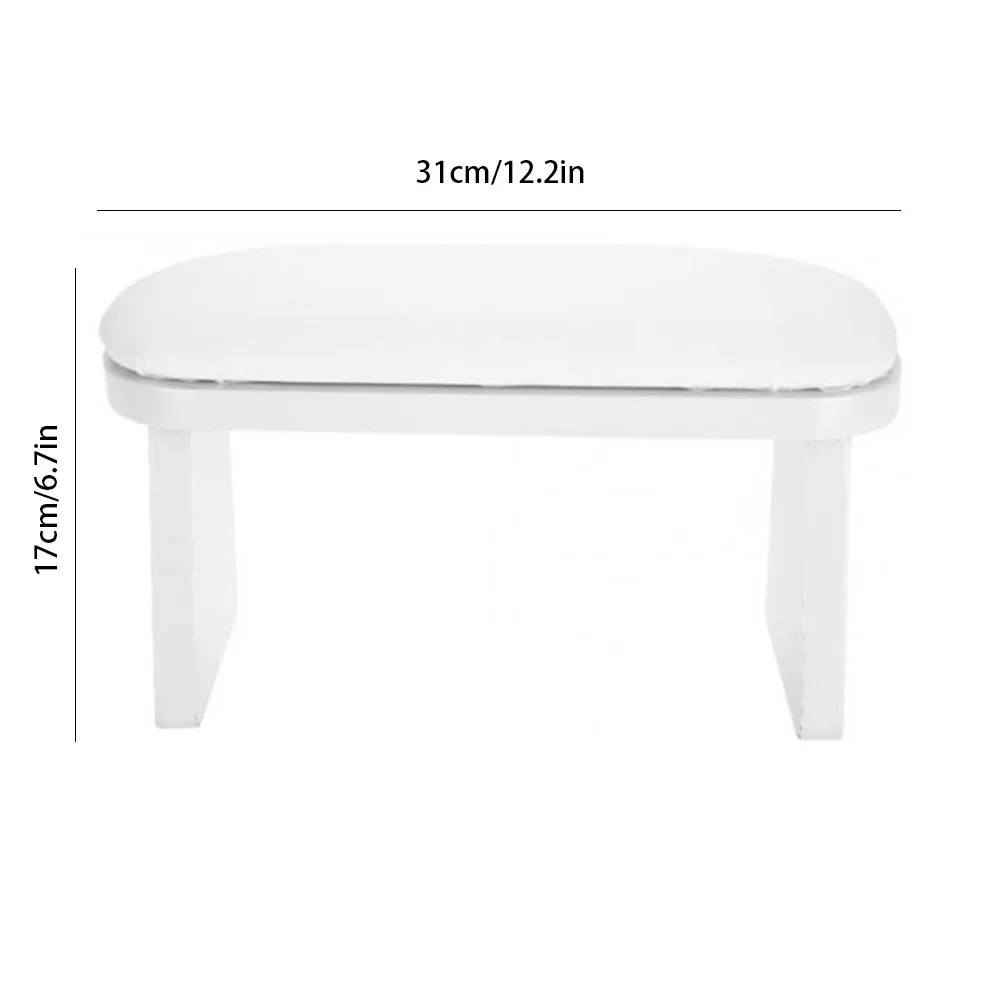 

Nail Cushion PU Leather Nail Art Beauty Salon Small Hand Rest Pillow Cushion Manicure Holder Hand Pillow Nail Arm Rest Cushion