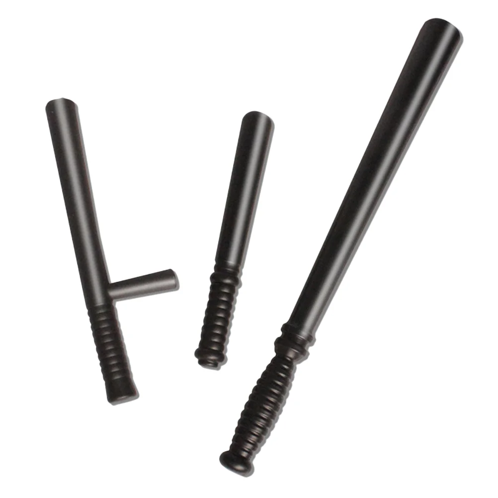 

3pcs Costume Polices Batons Kids Simulation Polices Sticks Polices Nightstick Supplies