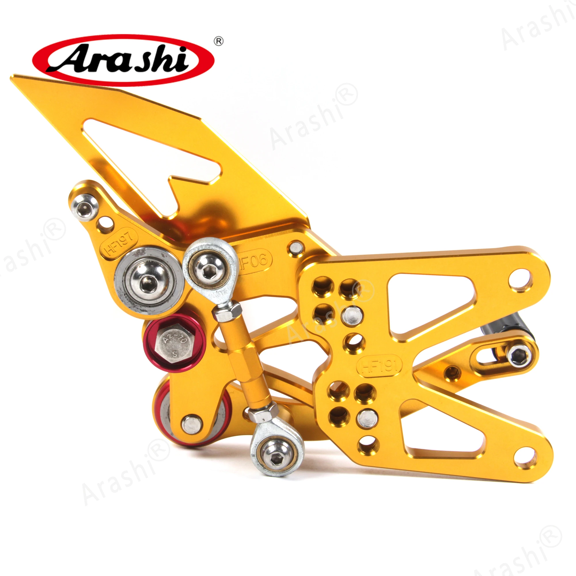 Arashi CNC Регулируемые подножки для BMW S1000RR HP4 2009-2014 насадки на ножки всадника S1000 S 1000 RR