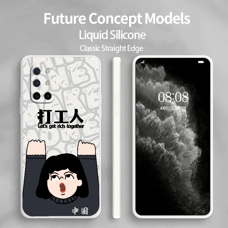 

Motivated Boy Phone Case For Oneplus 8t 9 9pro 9r pro Liquid Silicone Cover