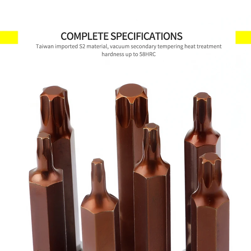 1/2 Torx Бит гнездо 1 шт. S2 биты адаптер для крутящий гаечный ключ с трещоткой торцевой гаечный ключ T20 T25 T27 T30 T40 T50 T55