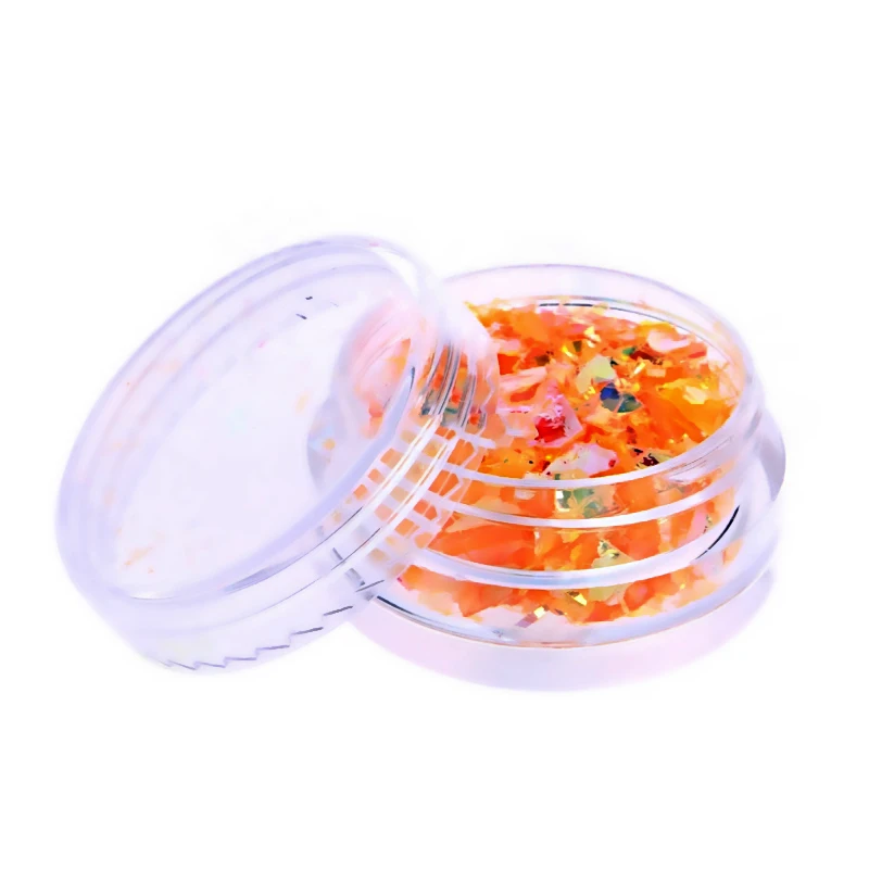 Необычная блестящая оболочка бумага украшение для ногтевого дизайна