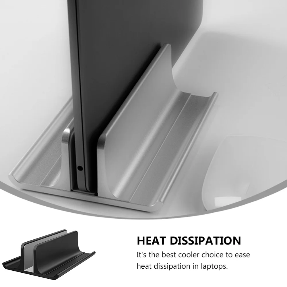 

Laptop Vertical Support Aluminum Alloy Laptop Cooling Rack Laptop Radiator Rack