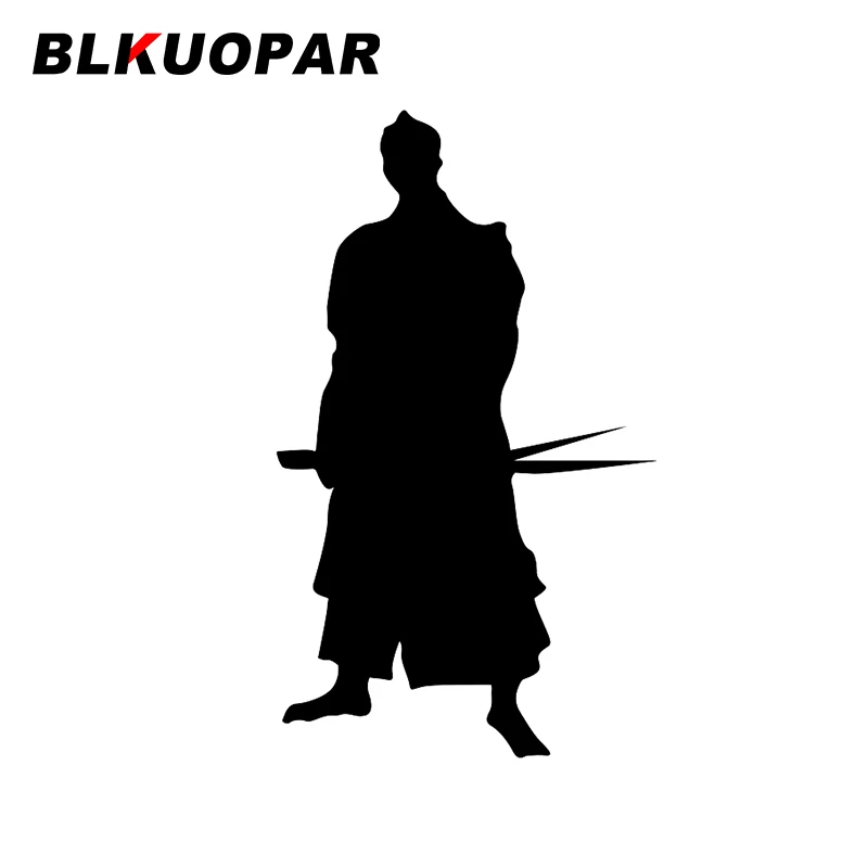 

BLKUOPAR for Samurai Silhouette Car Stickers Car Stickers Cartoon Occlusion Scratch Decals Motorcycle Trunk Decor Car Styling