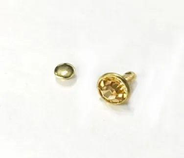 yellow 100 шт./компл. многоцветные Стразы Кристальные заклепки DIY сумка для одежды кожа ремесла украшение швейная стеклянная дрель Пришивание пуговицы - Цвет: yellow