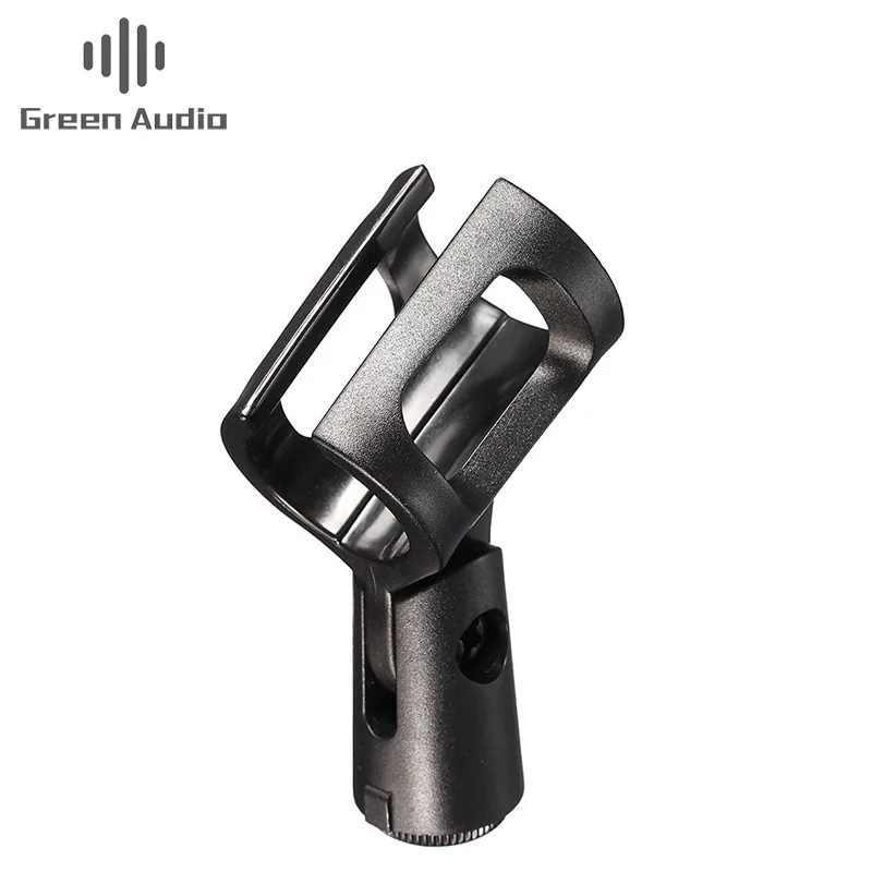 

Flexible Microphone Mic Stand Accessory Plastic Clamp Clip Holder Mount Black