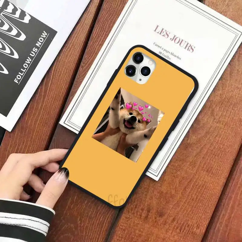 

Cute dog cartoon animal pattern Phone Cases for iPhone 11 12 pro XS MAX 8 7 6 6S Plus X 5S SE 2020 XR