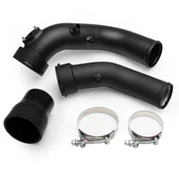 1Set Car Aluminum Black Intake Charge pipe Cooling kit Fits BMW F20 F30 135i 235i 335i N55 3.0T Air Intake Turbo Charge Pipe