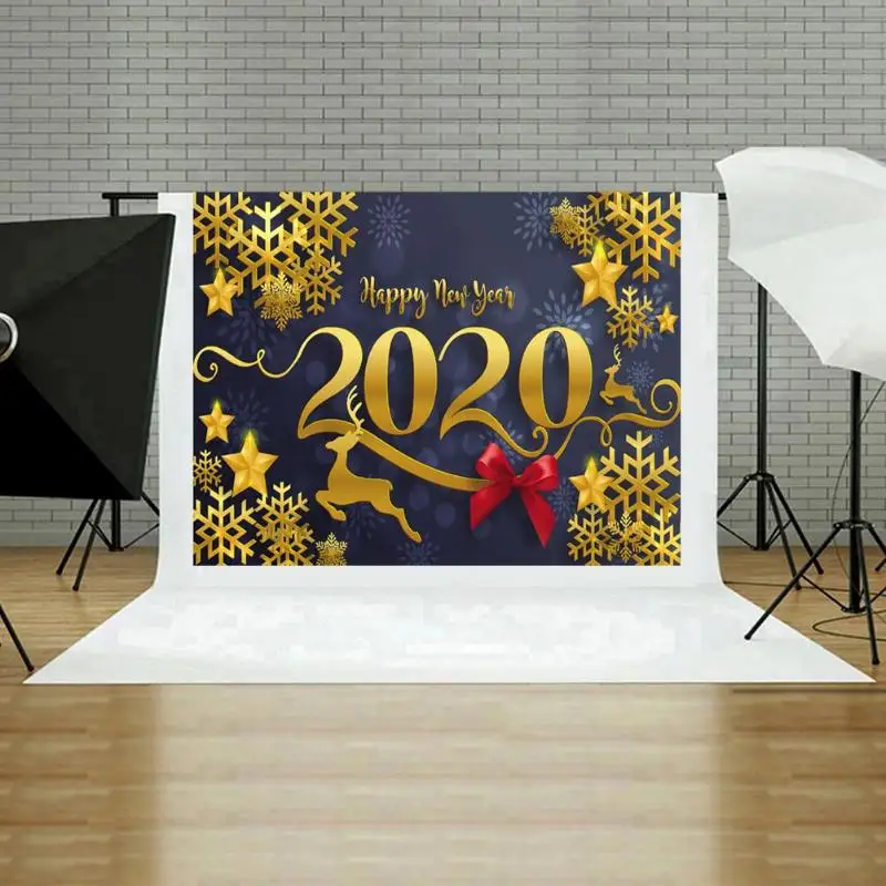 Рождественский Фон тканевый новогодний фотографический фон аксессуары для