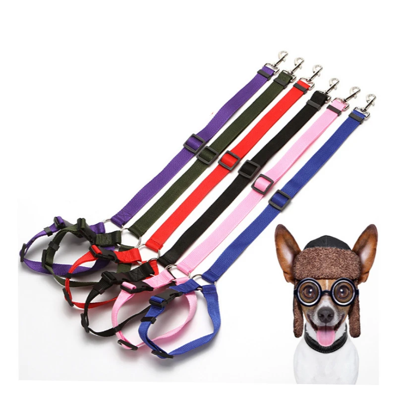 

Universal Practical Dog Cat Pet Safety Adjustable Car seat Belt Harness Leash Travel Clip Strap Lead Pet Car Safety Belt