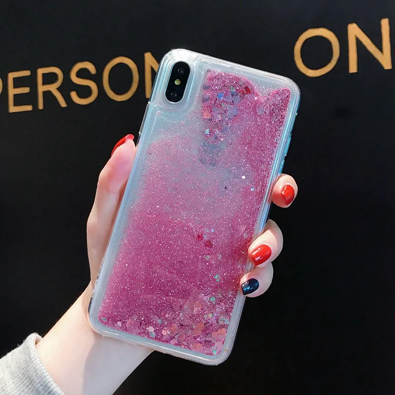 Блеск Блестящий с жидкостью чехол для Honor 30С отсчетом V30 30 20 Pro в стиле х г 10i 10 9 8 Lite