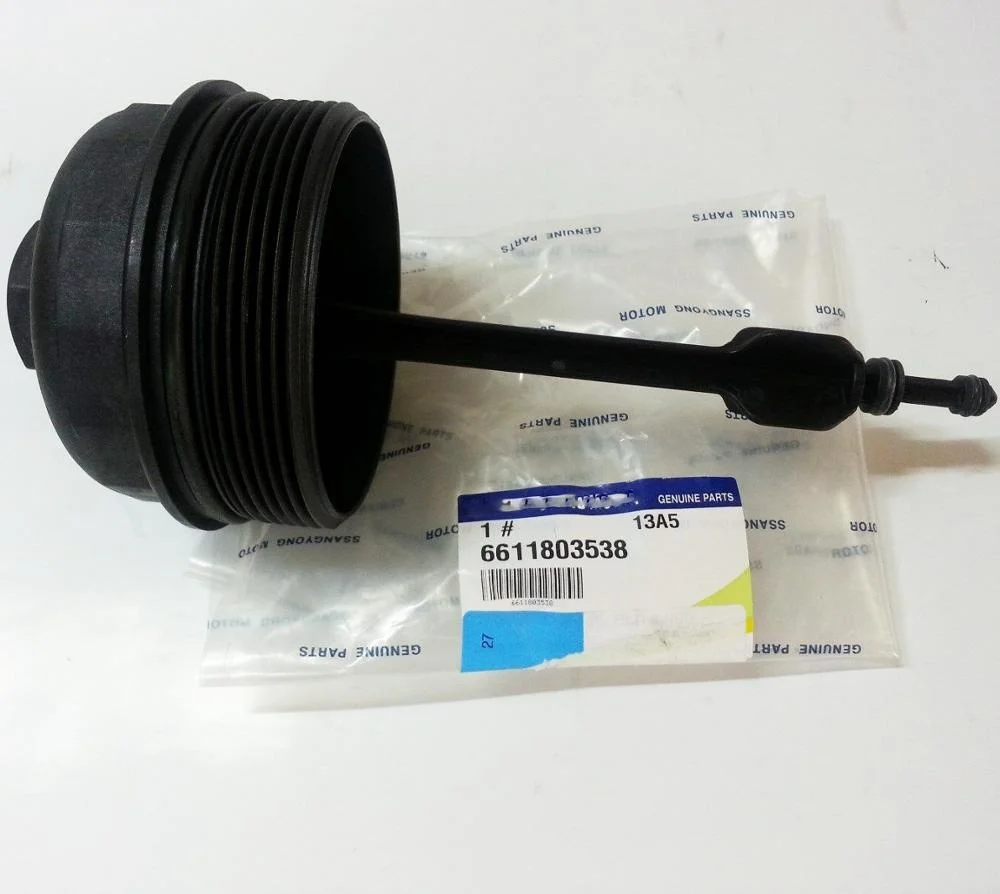 OEM 6611803538 Крышка корпуса масляного фильтра Ssangyong в сборе REXTON 662LA -06 #66118 03538 |
