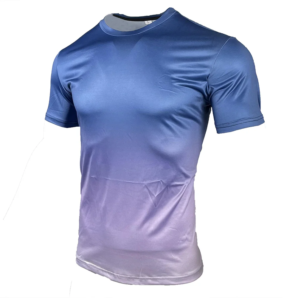 

Camiseta masculina de secagem rpida malha fitness camiseta de corrida de manga curta para ginstica futebol esportes esportes