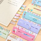 LOLO самоклеящиеся блокноты в виде милой кошки, школьные этикетки, канцелярские принадлежности