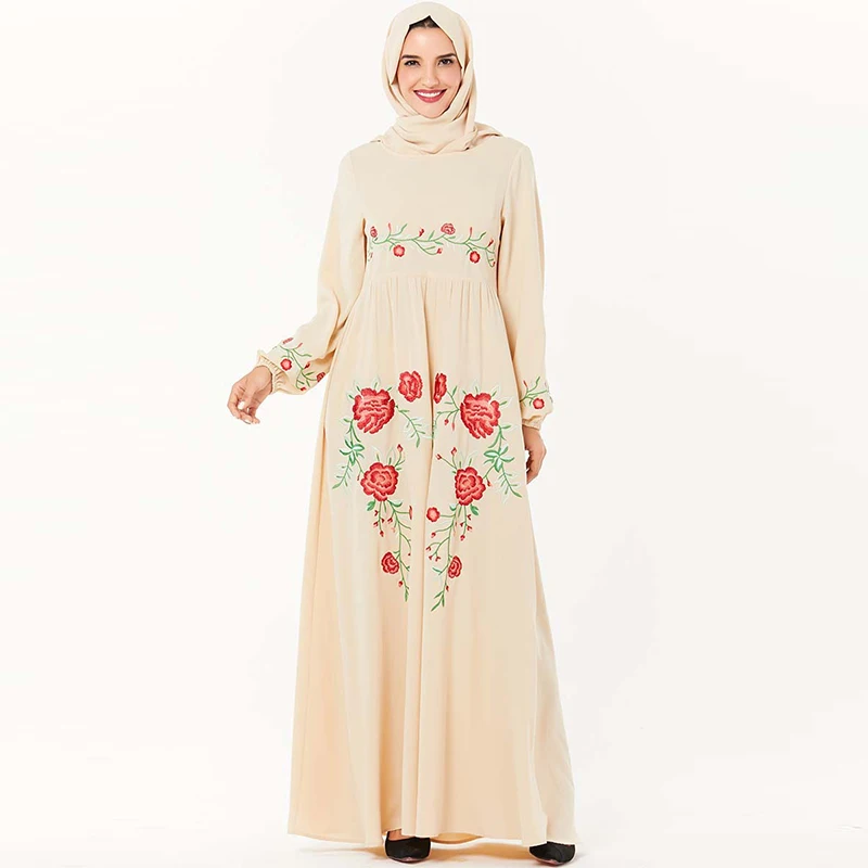 Новое мусульманское платье турецкое модное размера плюс женское Ближний Восток