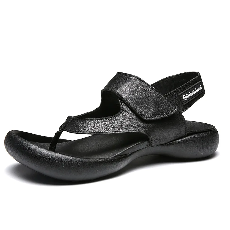 

2021 Sandals Summer Thick-Soled Japanese Fashion Beach Shoes Personality Trendy Shoes Breathable Casual Sandals Men Flip Flop