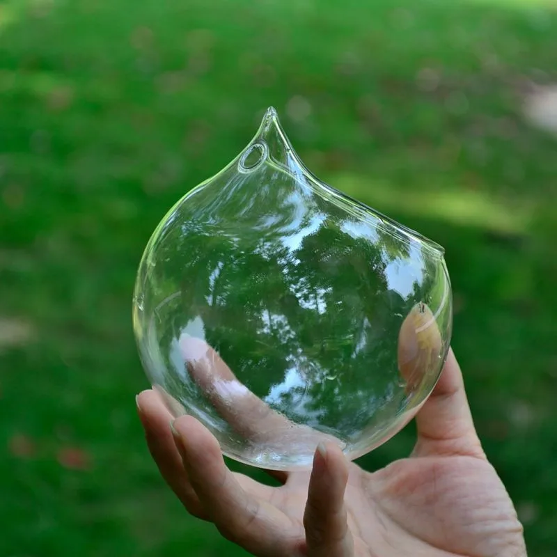 16 шт./упак. Диаметр = 8 см большой открытый GlassTerrarium ВАЗ украшения для дома круглые