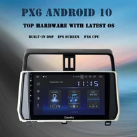 dasaita android 10 0 car radio gps for toyota prado 2018 2019 dsp multimedia player 10 2 hd screen 4gb64gb bluetooth