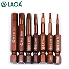 LAOA 1 шт. шестигранные наконечники отвертки электрическая отвертка Биты H1.5 H2.0 H2.5 H3.0 H4.0 H5.0 H6.0