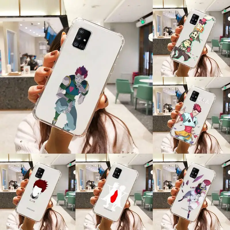 

Hunter X hunter Anime Phone Case Transparent For Samsung S A M J 21 20 50 30 60 5 7 51 71 90 11 10 J710 e p PLUS Prime 5G