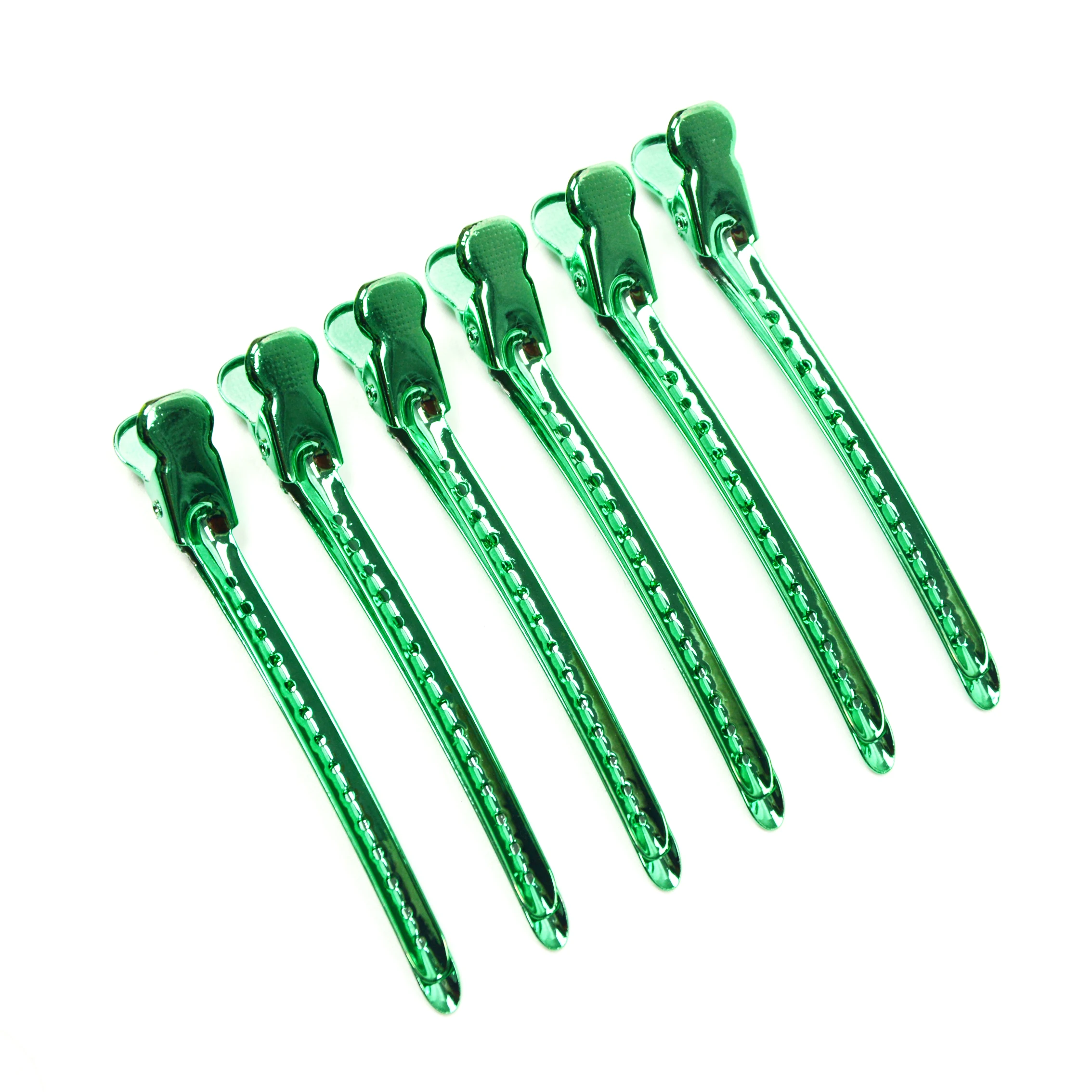 12 шт. фиолетовые заколки для волос зажим укладки стальной плоский металлический