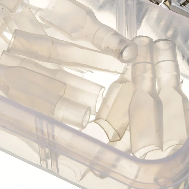 120 шт изолированные электрические провода обжимные терминалы 2 8/4 8/6 3 мм женские