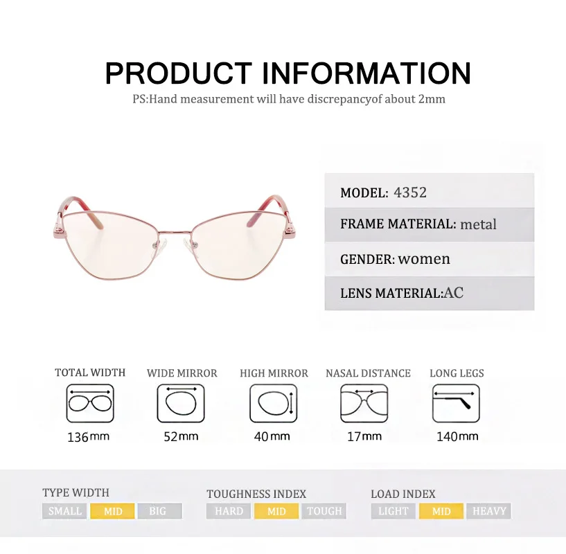 Vintage women metal optical frame butterfly shape spectacle reading eyewear in stock | Аксессуары для одежды