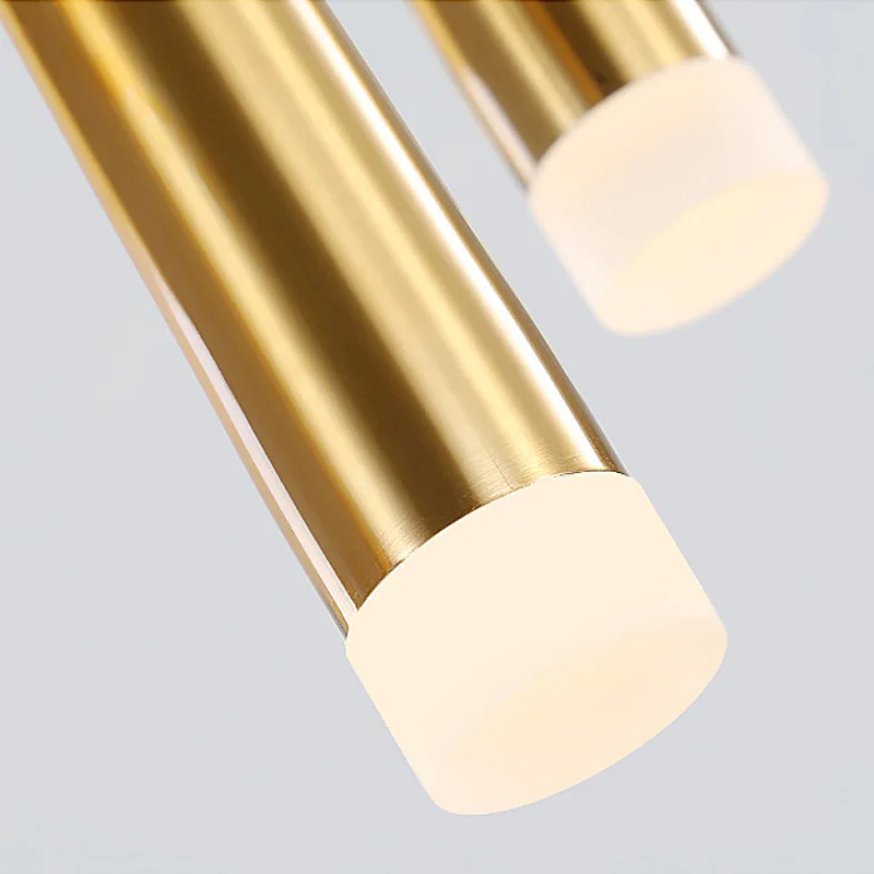 Современная Большая Золотая лестничная люстра освещение для дачи дуплексных