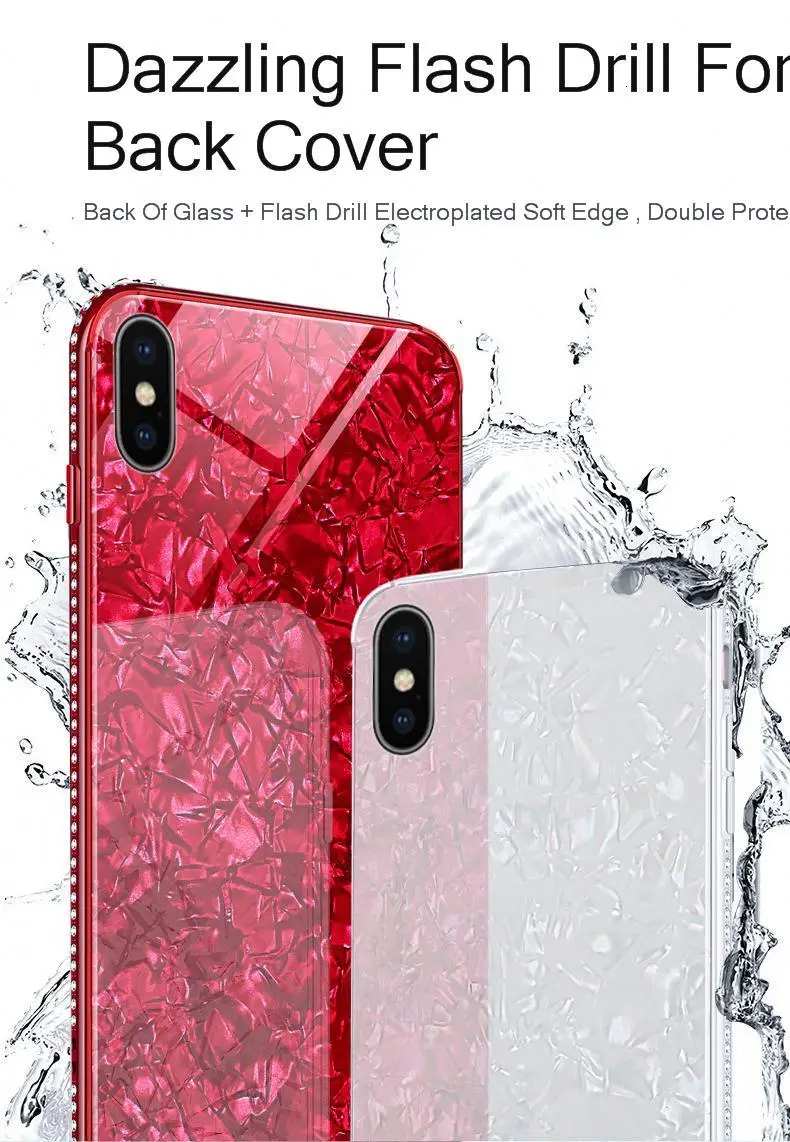 Хит продаж красивый высокоглинозем Чехол для мобильного телефона из закаленного