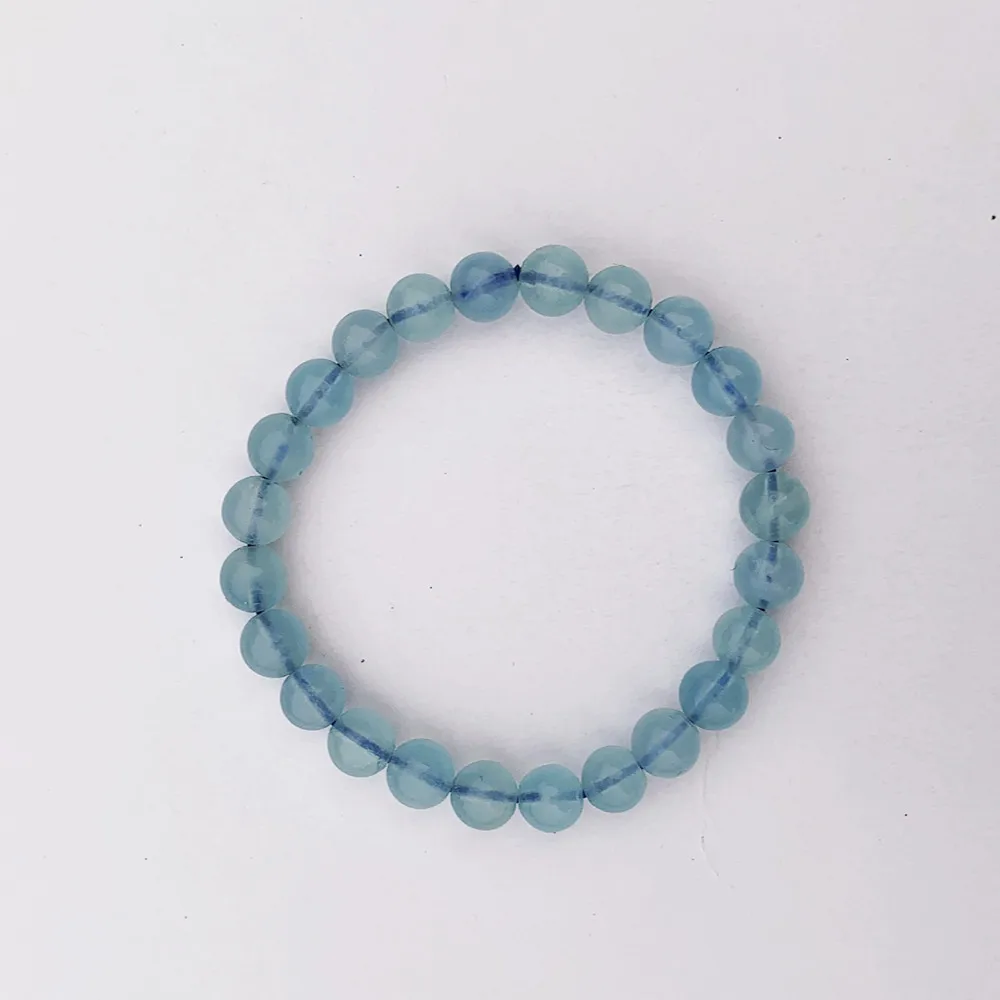 

Natural crystal stone ladies bracelet His and her jewelry friendship bracelet