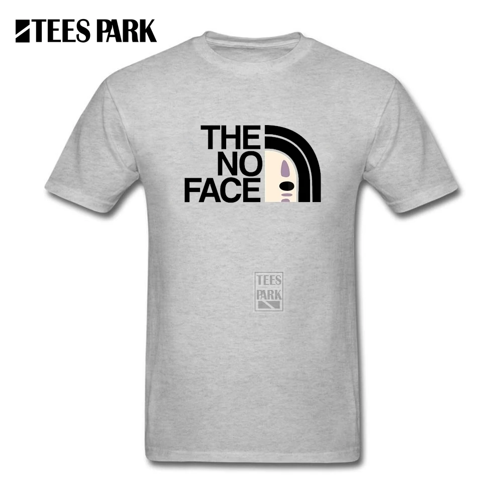 Аниме принт No Face игральная карта одежда из фильма Миядзаки Хаяо Мужская футболка