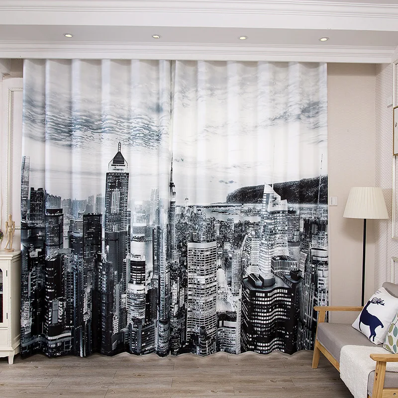 Занавеска фабричная Прямая продажа готовая однотонная занавеска якорь фоновая