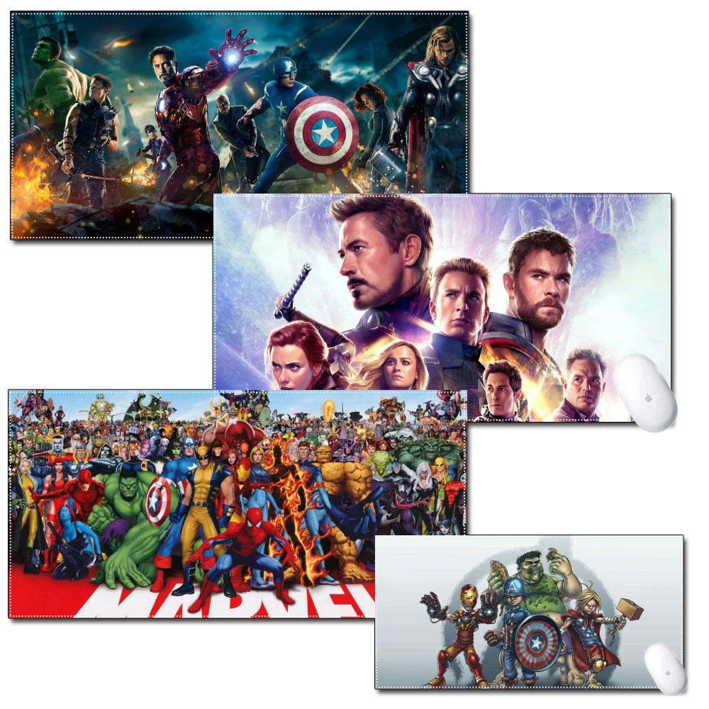 

Anti-Slip PC Gamer Anime Mouse Pad Keyboard Mat Super Large Size Beast Lock-Edge For Gamer use mousemat supersize carpet