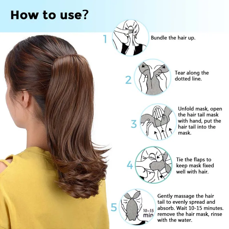 Маска для волос уход за волосами растительные экстракты питание смягчение